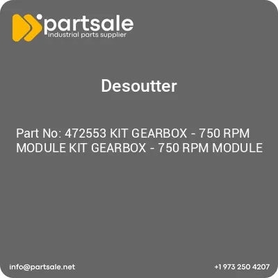 472553-kit-gearbox-750-rpm-module-kit-gearbox-750-rpm-module
