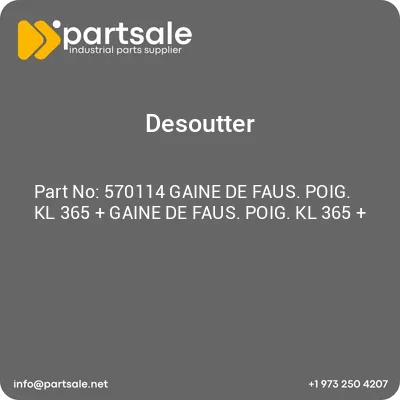 570114-gaine-de-faus-poig-kl-365-gaine-de-faus-poig-kl-365