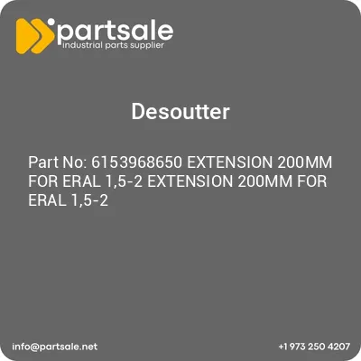 6153968650-extension-200mm-for-eral-15-2-extension-200mm-for-eral-15-2