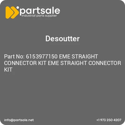 6153977150-eme-straight-connector-kit-eme-straight-connector-kit