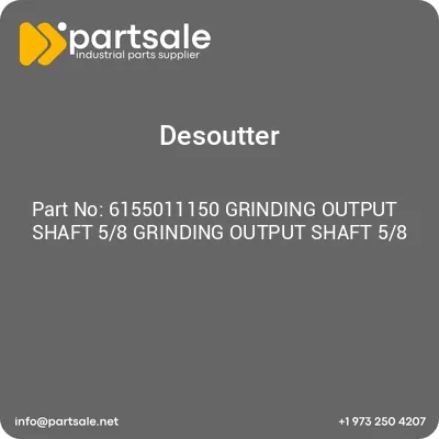 6155011150-grinding-output-shaft-58-grinding-output-shaft-58