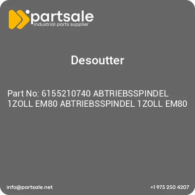 6155210740-abtriebsspindel-1zoll-em80-abtriebsspindel-1zoll-em80