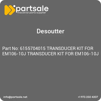 6155704015-transducer-kit-for-em106-10j-transducer-kit-for-em106-10j