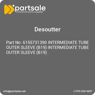 6155731390-intermediate-tube-outer-sleeve-b19-intermediate-tube-outer-sleeve-b19