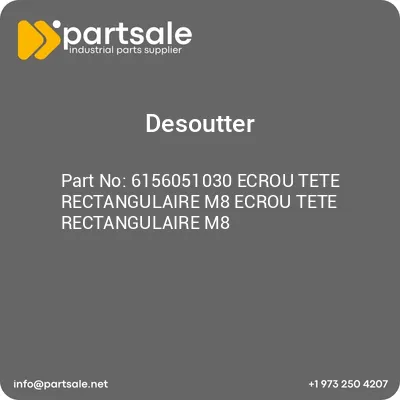 6156051030-ecrou-tete-rectangulaire-m8-ecrou-tete-rectangulaire-m8