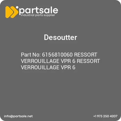 6156810060-ressort-verrouillage-vpr-6-ressort-verrouillage-vpr-6