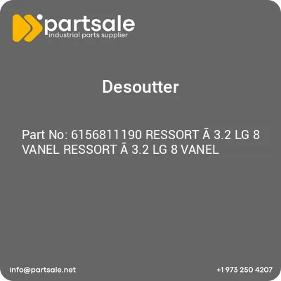 6156811190-ressort-a32-lg-8-vanel-ressort-a32-lg-8-vanel