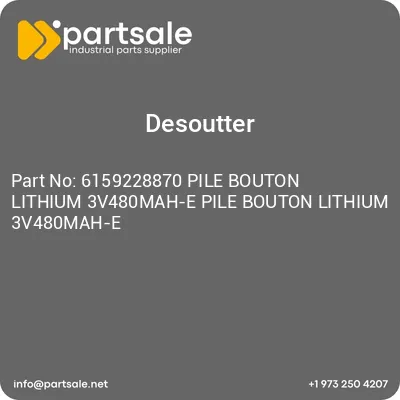 6159228870-pile-bouton-lithium-3v480mah-e-pile-bouton-lithium-3v480mah-e