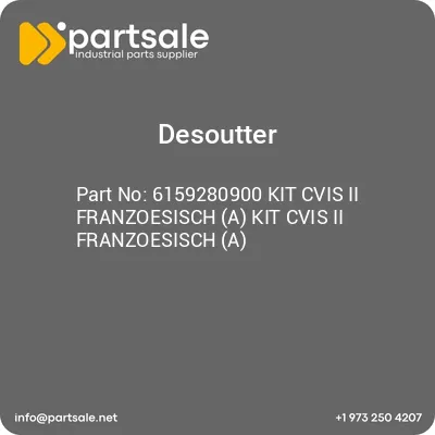 6159280900-kit-cvis-ii-franzoesisch-a-kit-cvis-ii-franzoesisch-a