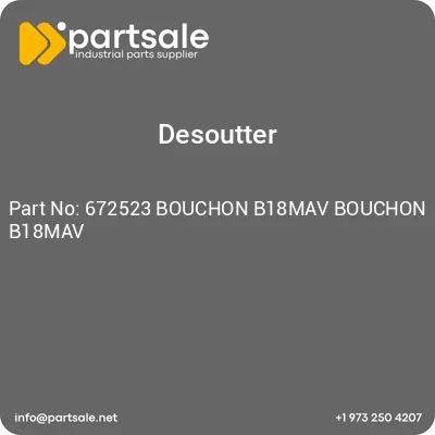 672523-bouchon-b18mav-bouchon-b18mav