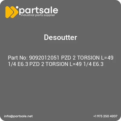 9092012051-pzd-2-torsion-l49-14-e63-pzd-2-torsion-l49-14-e63
