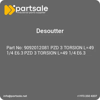 9092012081-pzd-3-torsion-l49-14-e63-pzd-3-torsion-l49-14-e63