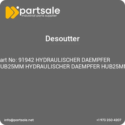 91942-hydraulischer-daempfer-hub25mm-hydraulischer-daempfer-hub25mm