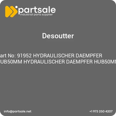 91952-hydraulischer-daempfer-hub50mm-hydraulischer-daempfer-hub50mm