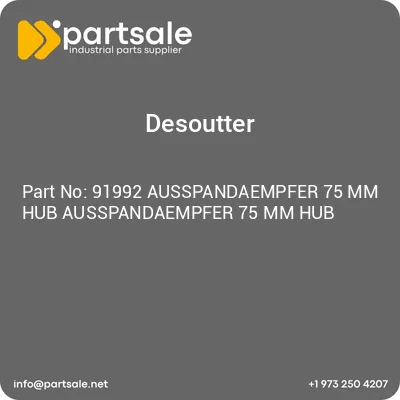 91992-ausspandaempfer-75-mm-hub-ausspandaempfer-75-mm-hub