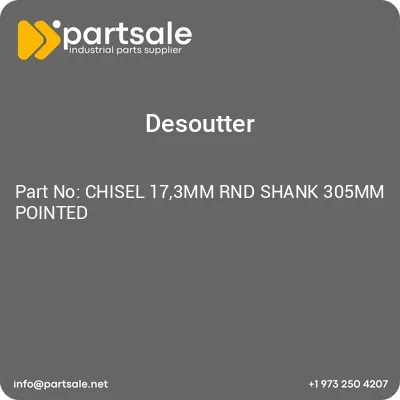 chisel-173mm-rnd-shank-305mm-pointed