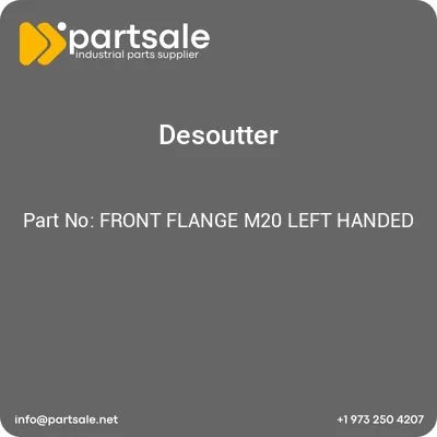 front-flange-m20-left-handed