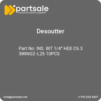 ins-bit-14-hex-c63-3wing2-l25-10pcs