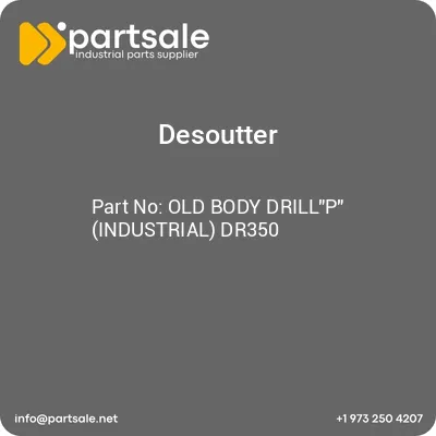 old-body-drillp-industrial-dr350