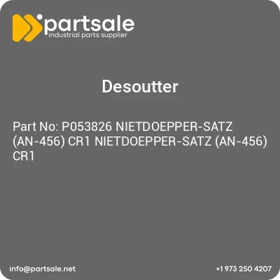 p053826-nietdoepper-satz-an-456-cr1-nietdoepper-satz-an-456-cr1
