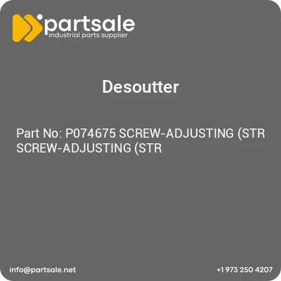 p074675-screw-adjusting-str-screw-adjusting-str