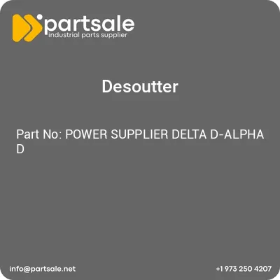 power-supplier-delta-d-alpha-d
