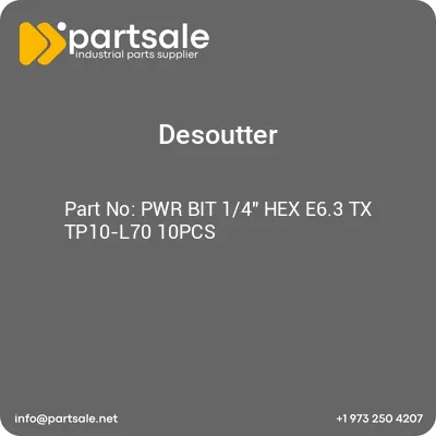 pwr-bit-14-hex-e63-tx-tp10-l70-10pcs