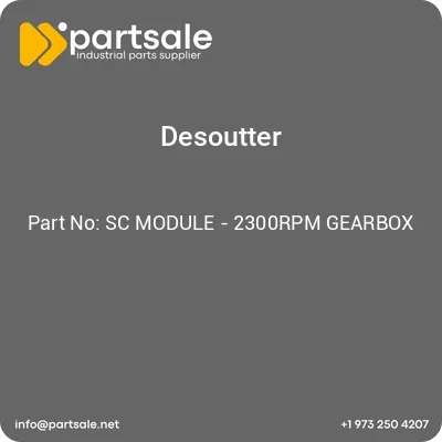 sc-module-2300rpm-gearbox