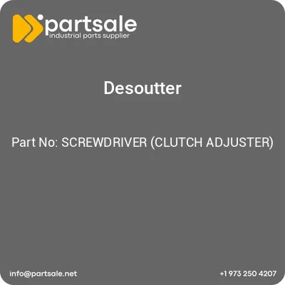 screwdriver-clutch-adjuster