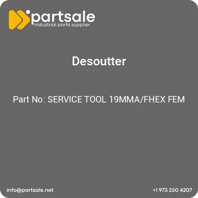 service-tool-19mmafhex-fem