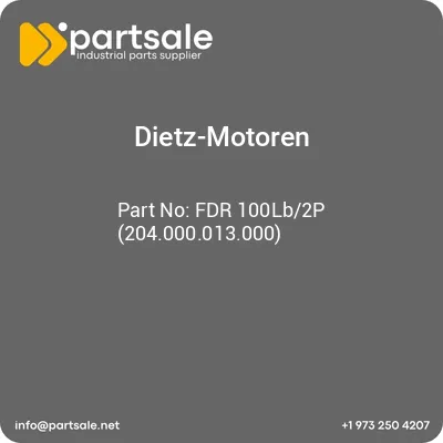 fdr-100lb2p-204000013000
