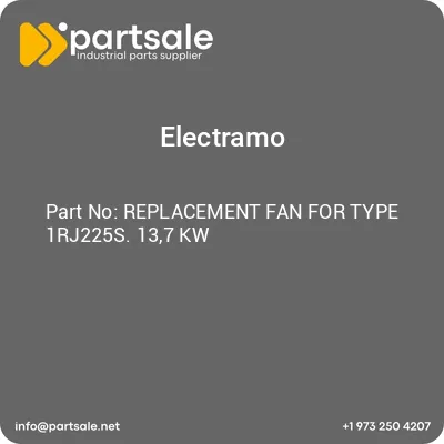 replacement-fan-for-type-1rj225s-137-kw