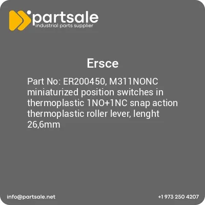 er200450-m311nonc-miniaturized-position-switches-in-thermoplastic-1no1nc-snap-action-thermoplastic-roller-lever-lenght-266mm