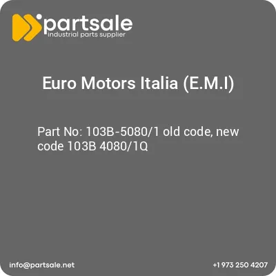 103b-50801-old-code-new-code-103b-40801q