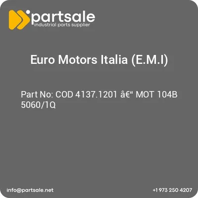 cod-41371201-a-mot-104b-50601q