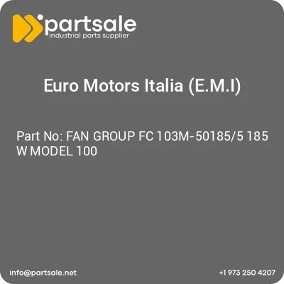 fan-group-fc-103m-501855-185-w-model-100