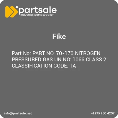 part-no-70-170-nitrogen-pressured-gas-un-no-1066-class-2-classification-code-1a