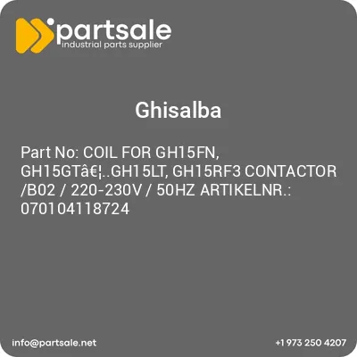coil-for-gh15fn-gh15gtagh15lt-gh15rf3-contactor-b02-220-230v-50hz-artikelnr-070104118724