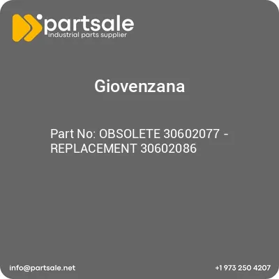 obsolete-30602077-replacement-30602086