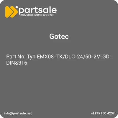 typ-emx08-tkdlc-2450-2v-gd-din316