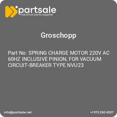 spring-charge-motor-220v-ac-60hz-inclusive-pinion-for-vacuum-circuit-breaker-type-nvu23