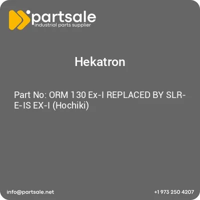 orm-130-ex-i-replaced-by-slr-e-is-ex-i-hochiki