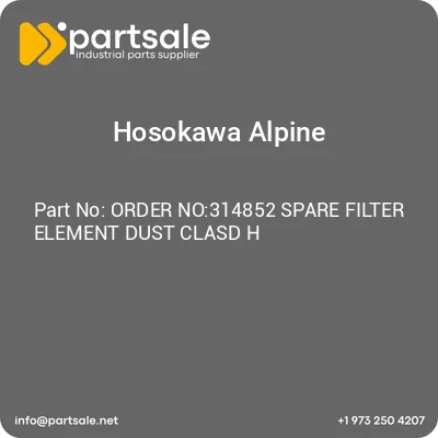 order-no314852-spare-filter-element-dust-clasd-h