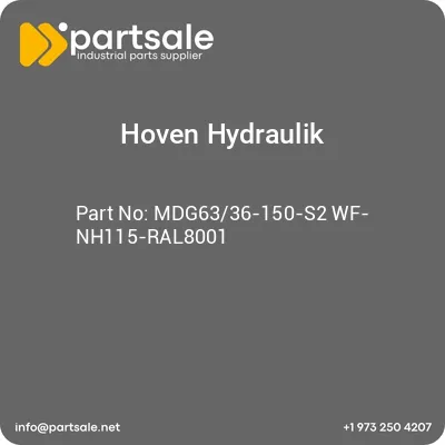 mdg6336-150-s2-wf-nh115-ral8001