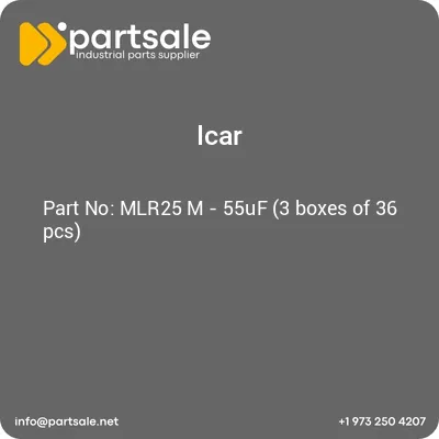 mlr25-m-55uf-3-boxes-of-36-pcs