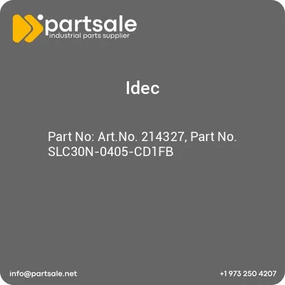 artno-214327-part-no-slc30n-0405-cd1fb
