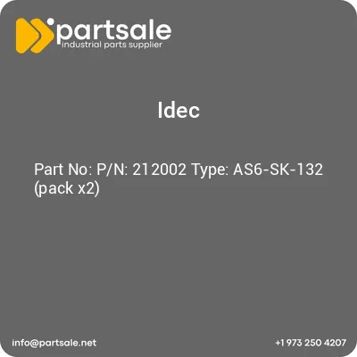 pn-212002-type-as6-sk-132-pack-x2