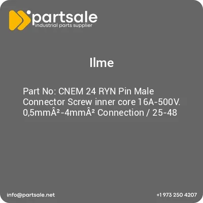 cnem-24-ryn-pin-male-connector-screw-inner-core-16a-500v-05mma2-4mma2-connection-25-48