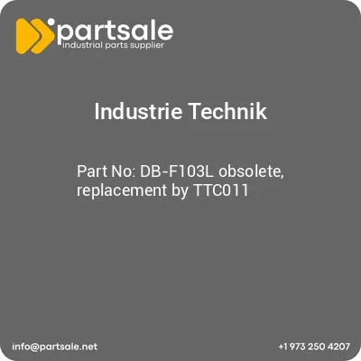 db-f103l-obsolete-replacement-by-ttc011