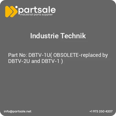 dbtv-1u-obsolete-replaced-by-dbtv-2u-and-dbtv-1